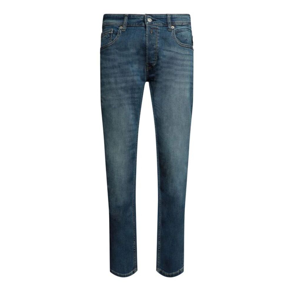 Replay Mens Grover Straight Leg Jeans / Medium Blue